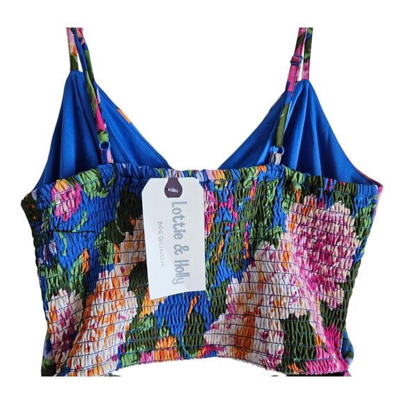 Lottie & Holly B.O.G. Collective Women S Top & Skort Set Tropical Floral NEW NWT - Picture 9 of 11